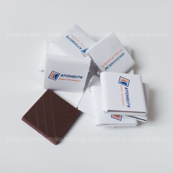 Шоколад с логотипом 5 гр 60%