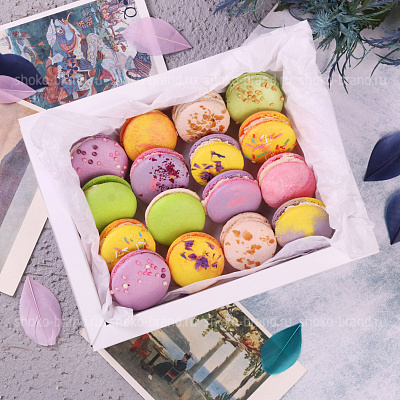 Ассорти макаронс 16 шт