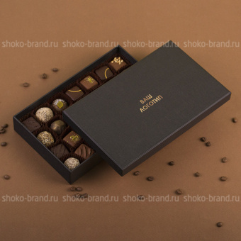 Ассорти трюфелей и нарезных конфет 28 шт