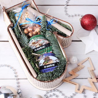 Снежная варежка