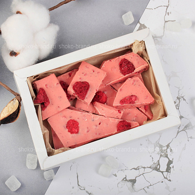 Колотый шоколад в коробке с окном 100 г