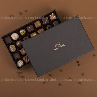 Ассорти трюфелей и нарезных конфет 28 шт
