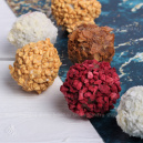 Набор шоколадных трюфелей ручной работы 12 шт Набор шоколадных трюфелей ручной работы 12 шт