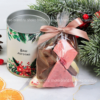 Колотый шоколад в тубусе