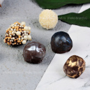 Набор шоколадных трюфелей ручной работы 12 шт Набор шоколадных трюфелей ручной работы 12 шт