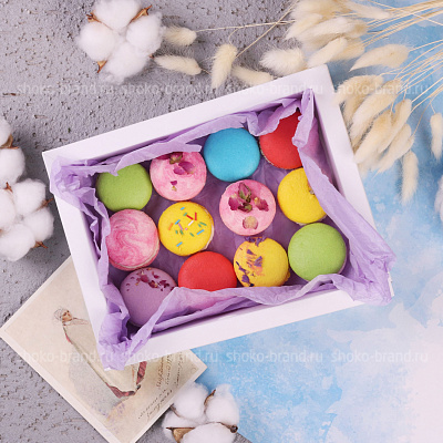 Ассорти макаронс 12 шт