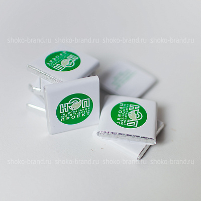 Шоколад с логотипом 5 гр 42%