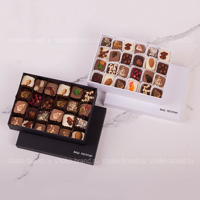 Ассорти квадратных конфет 24 шт