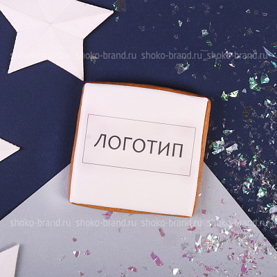 Пряник с логотипом Квадрат