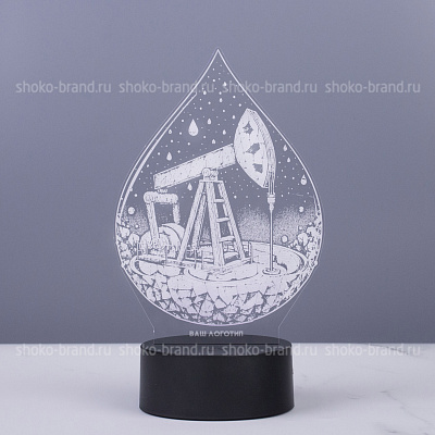 Ночник капля нефти