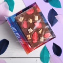 Малая шоколадка ручной работы с открыткой 8 марта Малая шоколадка ручной работы с открыткой 8 марта